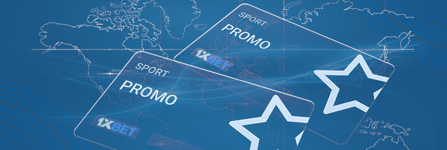 What types of promo codes are for 1xBet India.